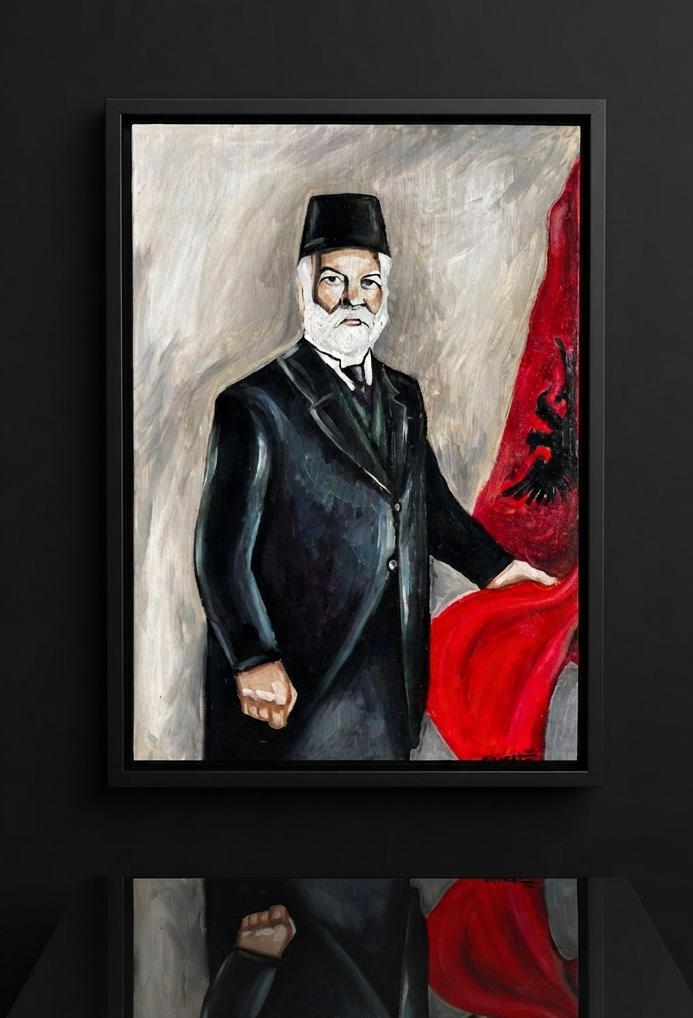 Ismail Qemali, Vaj në kanavacë